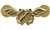 US Navy Warrant Officer Collar Device Gold Plated: Aviation Boatswain