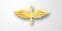 USCG Collar Device Gold Plated Warrant Officer Designation:  Aviation Engineering