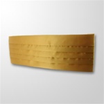 USCG Gold Satin Cummerbund: Female