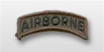 US Army Tab: Airborne - Subdued