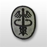 ACU Unit Patch with Hook Closure:  Health Service Command