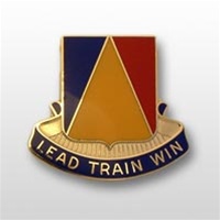 US Army Unit Crest: National Training Center - Motto: LEAD TRAIN WIN