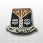 US Army Unit Crest: 58th Signal Battalion - Motto: SPIRIT, SPEED, STRENGTH