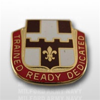 US Army Unit Crest: 93rd Medical Battalion - Motto: TRAINED READY DEDICATED