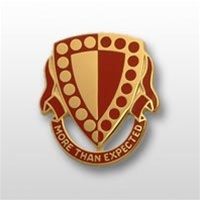 US Army Unit Crest: 19th Maintenance Battalion - Motto: MORE THAN EXPECTED