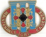 US Army Unit Crest:  110th Maintainence Battalion (ARNG GA)  - Motto: MAINTAINENCE OR CADENCE