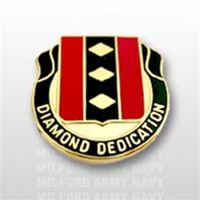 US Army Unit Crest: 39th Finance Battalion - Motto: DIAMOND DEDICATION