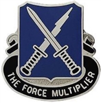 US Army Unit Crest: 301st Military Intelligence Battalion - Motto: THE FORCE MULTIPLIER