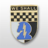 US Army Unit Crest: 640th Military Intelligence Battalion - Motto: WE SHALL