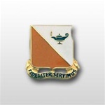 US Army Unit Crest: 15th Signal Brigade - Motto: FIDELITER SERVIMUS