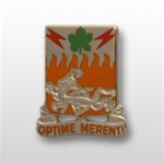 US Army Unit Crest: 307th Signal Battalion - Motto: OPTIME MERENTI