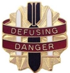 US Army Unit Crest: 52nd Ordnance Group - Motto: DEFUSING DANGER