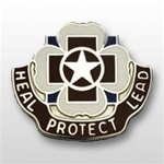 US Army Unit Crest: 3297th Hospital (USAR) - Motto: HEAL PROTECT LEAD