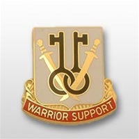 US Army Unit Crest: 225th Support Battalion - Motto: WARRIOR SUPPORT