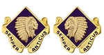 US Army Unit Crest: 45th Infantry Brigade (L&R) (ARNG OK) - Motto: SEMPER ANTICUS