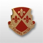 US Army Unit Crest: 104th Regiment (USAR) - Motto: FULMINIS INSTAR