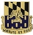 US Army Unit Crest: 313th Regiment (Infantry) - Motto: VIRTUTE ET FIDE