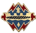 US Army Unit Crest: 17th Field Artillery Brigade - NO MOTTO