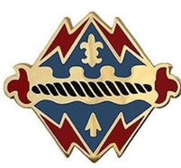 US Army Unit Crest: 17th Field Artillery Brigade - NO MOTTO