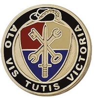 US Army Unit Crest: 55th Sustainment Brigade - Motto: ALO VIS TUTIS VICTORIA