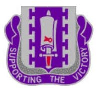 US Army Unit Crest: 478th Civil Affairs Battalion - Motto: SUPPORTING THE VICTORY