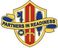 US Army Unit Crest: Reserve Readiness Command - Motto: PARTNERS IN READINESS