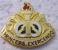 US Army Unit Crest: 108th Training Command - Motto: PRINCEPS EXERCEND