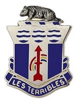 US Army Unit Crest: 127th Infantry Regiment (ARNG WI) - Motto: LES TERRIBLES