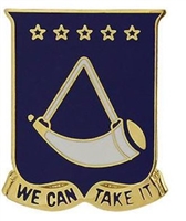 US Army Unit Crest: 150th Armor Regiment (ARNG WV) - Motto: WE CAN TAKE IT