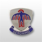 US Army Unit Crest: 501st Infantry Regiment - Motto: GERONIMO
