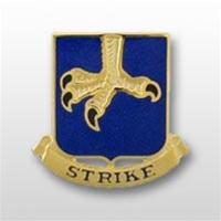 US Army Unit Crest: 502nd Infantry Regiment - Motto: STRIKE