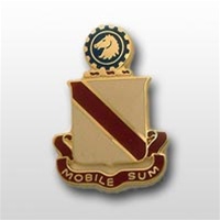 US Army Unit Crest: 2nd Support Battalion - Motto: MOBILE SUM