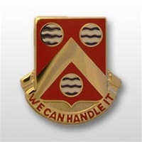US Army Unit Crest: 498th Support Battalion - Motto: WE CAN HANDLE IT