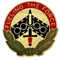 US Army Unit Crest: 49th Quartermaster Group - Motto: FUELING THE FORCE