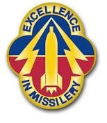 US Army Unit Crest: Missile Command - Motto: EXCELLENCE IN MISSILERY