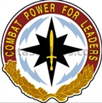 US Army Unit Crest: Communication Electronics Command (CECOM) - Motto: COMBAT POWER FOR LEADERS