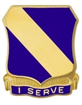 US Army Unit Crest: 51st Infantry Regiment - Motto: I SERVE
