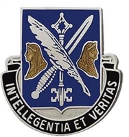 US Army Unit Crest: 260th Military Intelligence Battalion - Motto: INTELLEGENTIA ET VERITAS