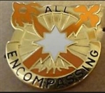 US Army Unit Crest: 360th Signal Battalion - Motto: ALL ENCOMPASSING