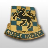 US Army Unit Crest: 532nd Military Intelligence Battalion - Motto: NOSCE HOSTEM