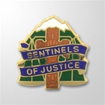 US Army Unti Crest: 704th Military Police Battalion - Motto: SENTINELS OF JUSTICE
