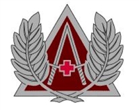 US Army Unit Crest: DENTAC Shape - Supreme HQ Allied Power Europe - NO MOTTO