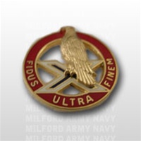 US Army Unit Crest: 2nd Air Defense Artillery - Motto: FIDUS ULTRA FINEM