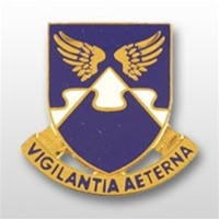 US Army Unit Crest: 4th Aviation Battalion - Motto: VIGILANTIA AETERNA