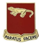 US Army Unit Crest: 75th Field Artillery Regiment - Motto: PARATUS FACERE