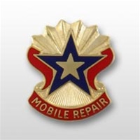 US Army Unit Crest: 71st Support Battalion - Motto: MOBILE REPAIR