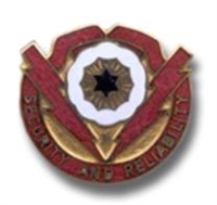 US Army Unit Crest: 72nd Ordnance Battalion - Motto: SECURITY AND RELIABILITY