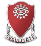 US Army Unit Crest: 78th Engineer Battalion - Motto: SEDULITATE