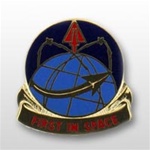 US Army Unit Crest: US Army Space Command - Motto: FIRST IN SPACE