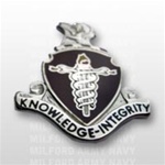 US Army Unit Crest: Veterinary Command - Motto: KNOWLEDGE INTEGRITY